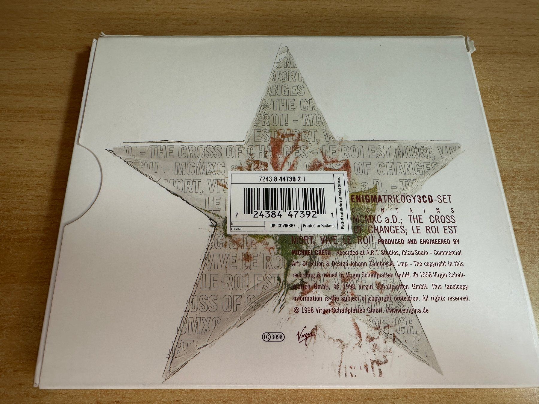 CD: K9 Enigma – Trilogy - 3 CD – Usato da Rikon im Tösstal venduto da Alpenmutz 1