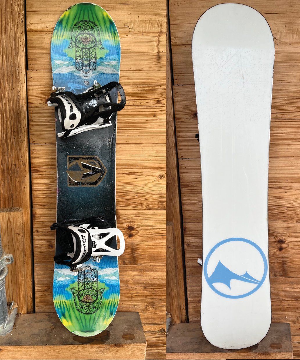 Board: Kindersnowboard inkl. Bindung – Usato da Langnau i. E. venduto da Beachmike2