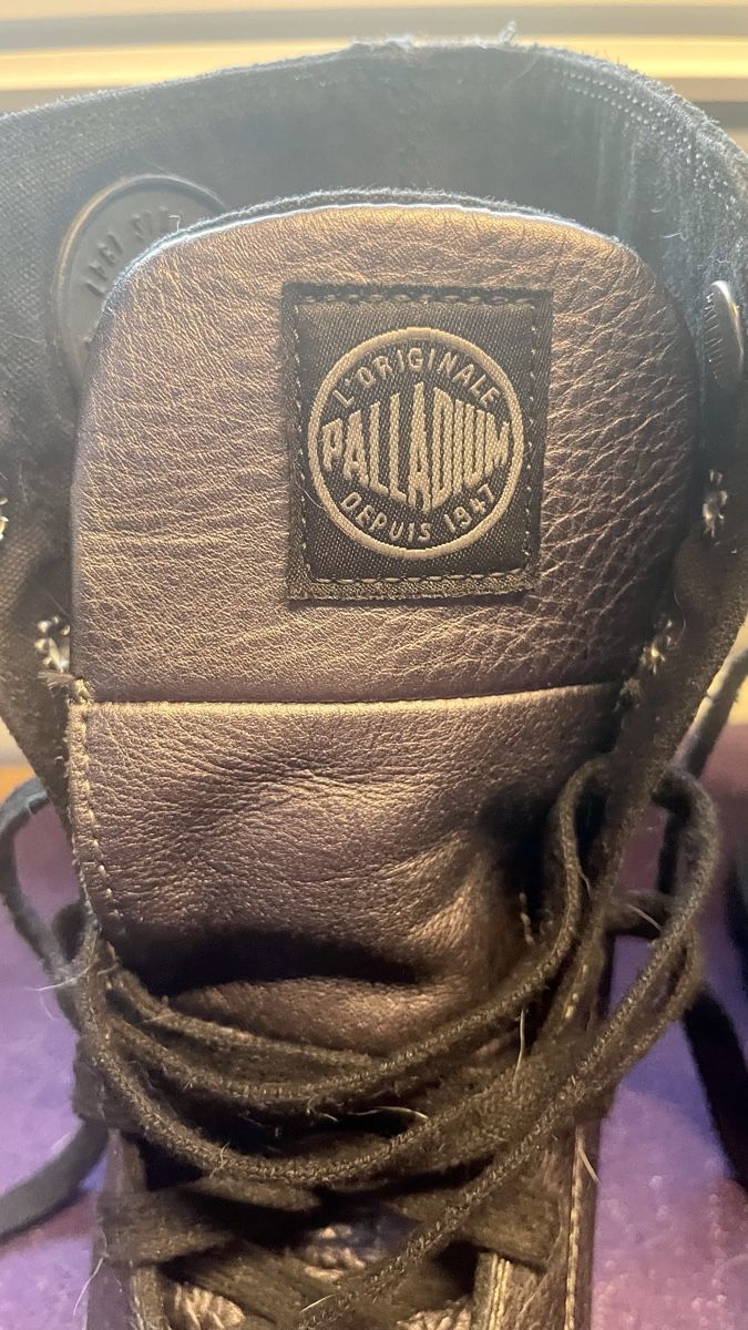 Palladium Scarpe da donna: Leder boots Palladium Gr. 39 – Usato da Dietlikon venduto da Lonelysoul 1