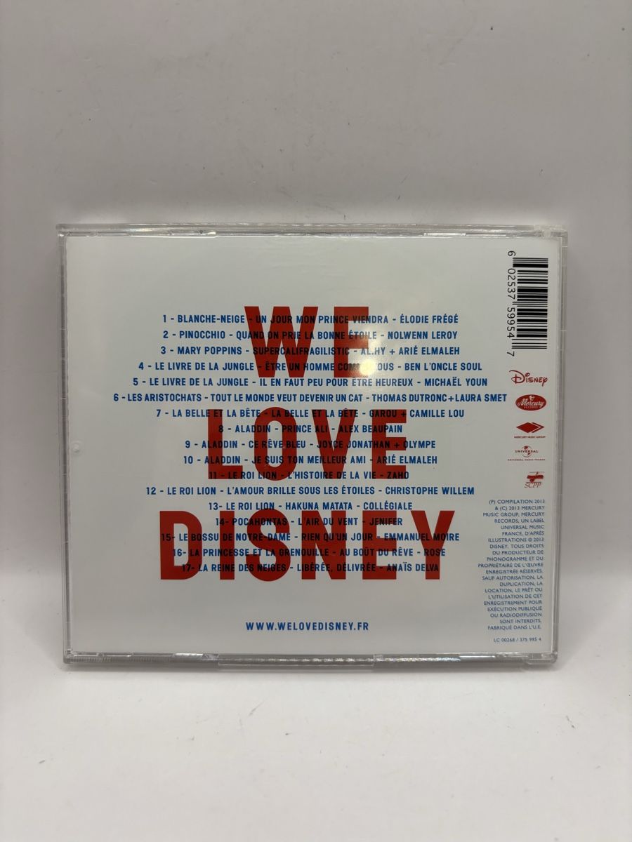 CDs: CD We Love Disney - Compilation 2012 – Gebraucht aus Genève von sho_67qj 1