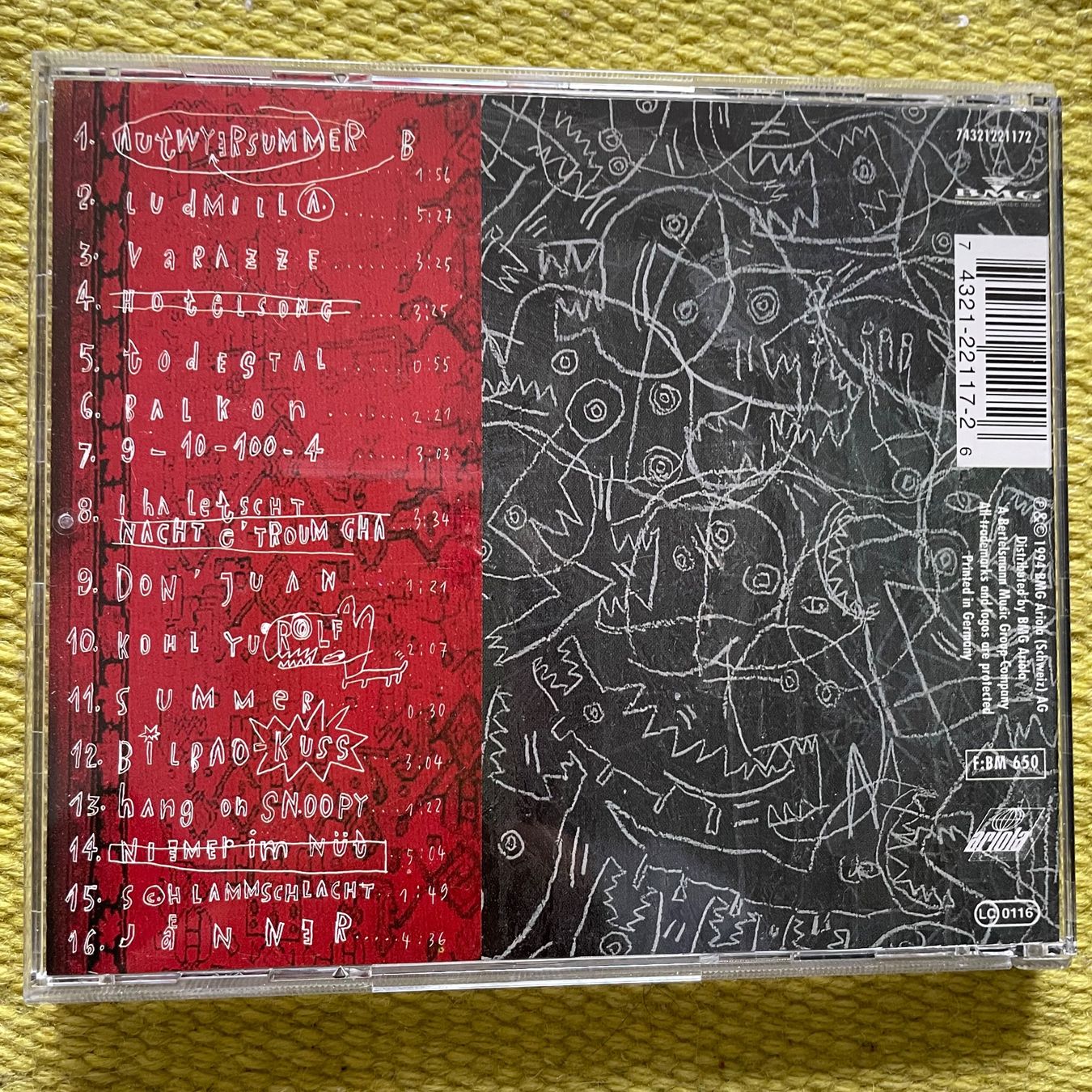 CD: PATENT OCHSNER-GMÜES – Usato da Rorschacherberg venduto da CD-Roli 1