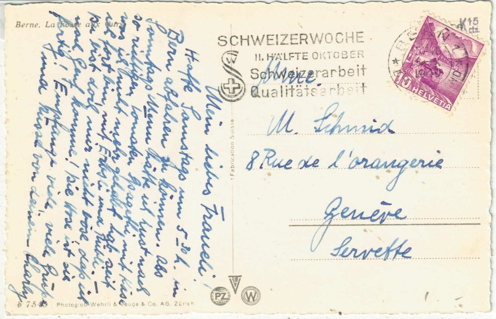 Cartoline postali: Bern - Im Bärengraben – Usato da Ettingen venduto da Kartenplanet 1