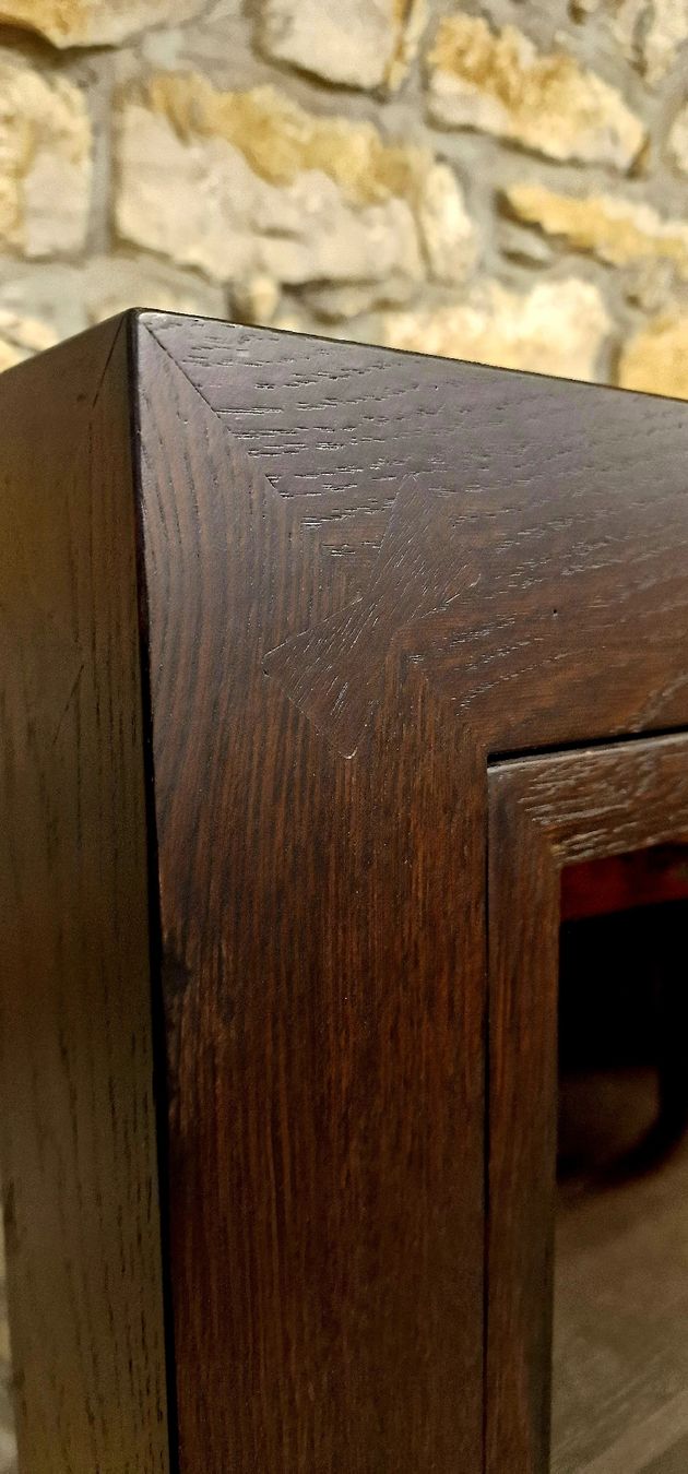 Vetrine: Einzigartige Vitrine aus Eiche holz. Top Zustand!!! – Nuovo (secondo la descrizione) da Grellingen venduto da syl_t5wm 5