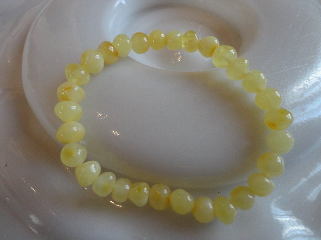 Bracciali & Braccialetti: Armband mit Bernstein/ Amber/Ambre echt – Nuovo (secondo la descrizione) da Biberist venduto da tl-schmuck