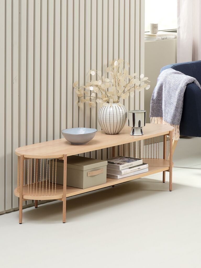 TV Möbel: Ovales Sideboard in Eichenoptik – Neu (gemäss Beschreibung) aus Weinfelden von ja.scho