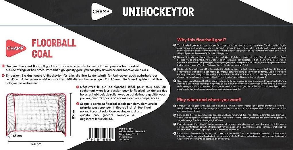 Porte da calcio e da hockey: Unihockey-Tor – Nuovo e nell'imballaggio originale da Morschach venduto da Chucky20 2
