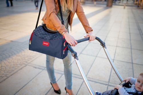 Borse & Zaini: AUSVERKAUF % Badabulle Wickeltasche MULTIPOCKET navy blue – Nuovo e nell'imballaggio originale da Wangen b. Olten venduto da Babywohl 3