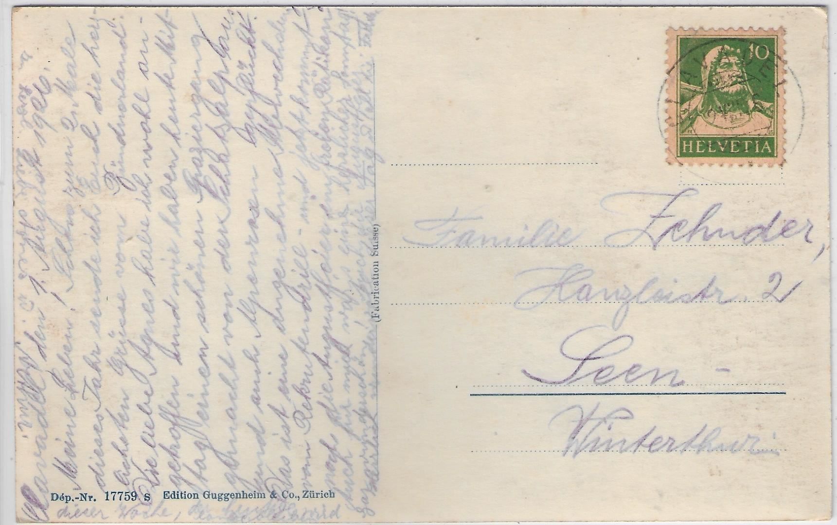 Cartoline postali: Zürich - Kaserne – Usato da Ettingen venduto da Kartenplanet 1