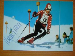 WALTER TRESCH (CH) SKISTAR AUTOGRAMMKARTE