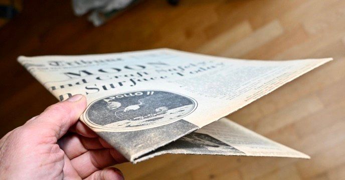 Riviste & Magazine: Int. Herald Tribune 1969 MAN ON MOON – Usato da Pfaffhausen venduto da mono_rec 8
