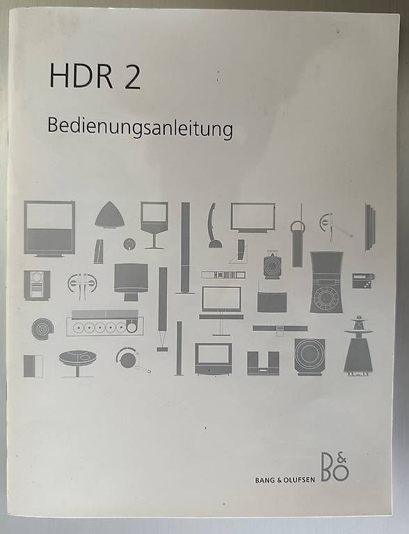 Bang & Olufsen Registratori: B&O Harddiscrecorder – Usato da Rafz venduto da Ack 3