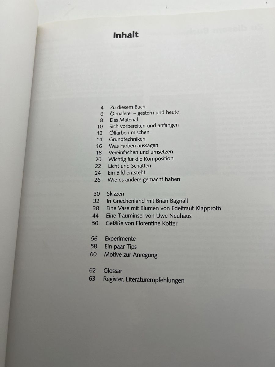 Bücher: Ölmalerei einfach anfangen Ratgeber – Gebraucht aus Wettingen von NickInc 1