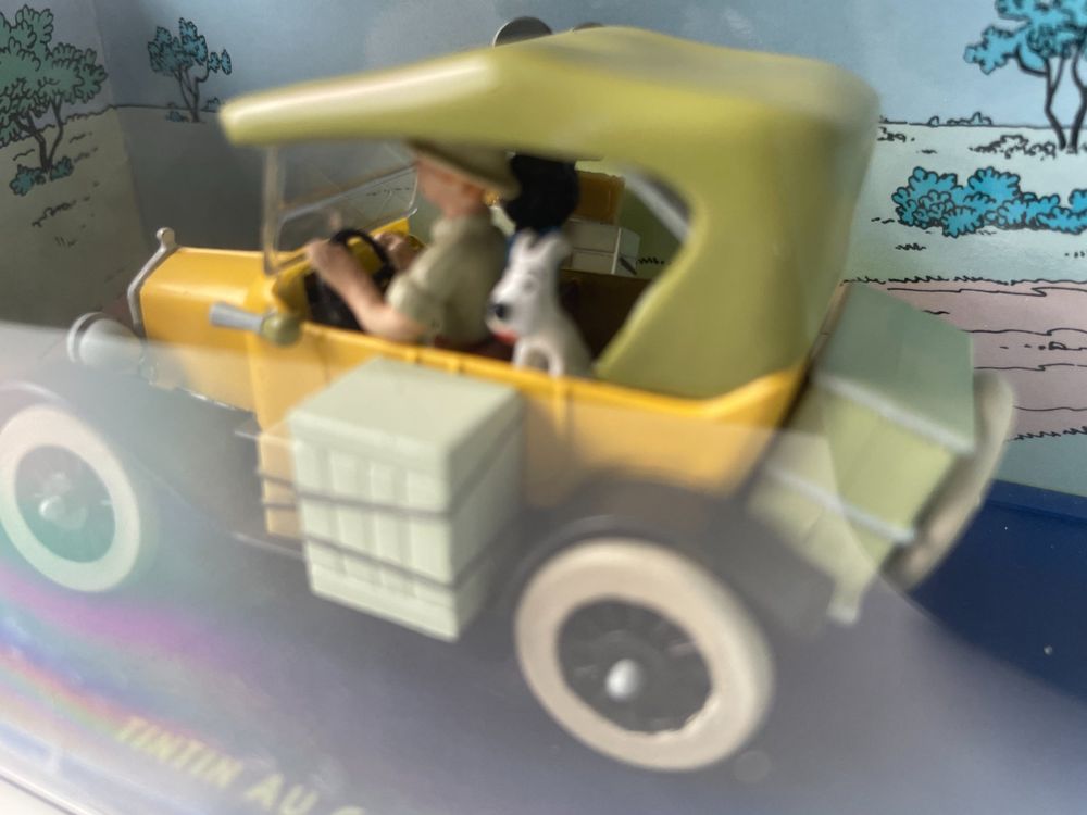 1 Figurine - Voiture Tintin Nº5-La Ford T Congo - 1/24- 2022
