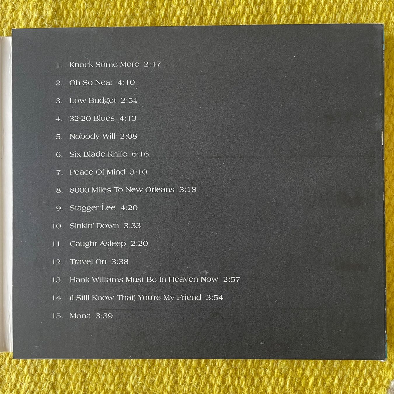 CDs: HANK SHIZZOE-LOW BUDGET (DIGIPACK) – Gebraucht aus Rorschacherberg von CD-Roli 1