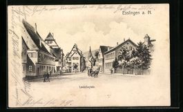 Eugen Felle: Esslingen a. N., Strassenpa
