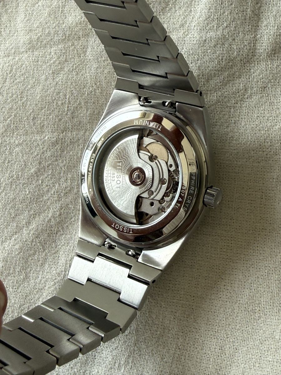 Tissot Orologi: Tissot PRX 38 Titane Powermatic 80 Anthracite – Nuovo (secondo la descrizione) da Morges venduto da Ramc_c 2