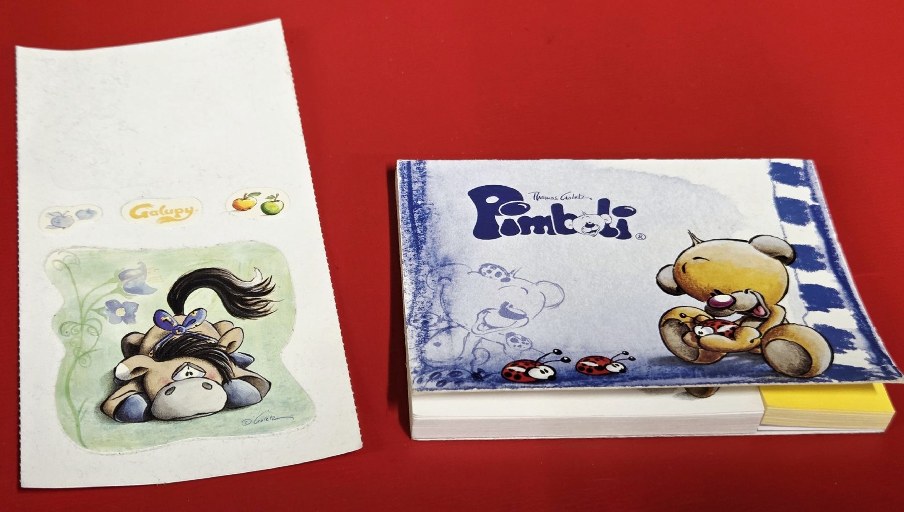 Nici Blocchi: Diddl Pimboli Notitzblock + Sticker – Usato da Reinach BL venduto da _MasterK_
