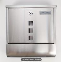 Boîte aux lettres en acier inoxydable