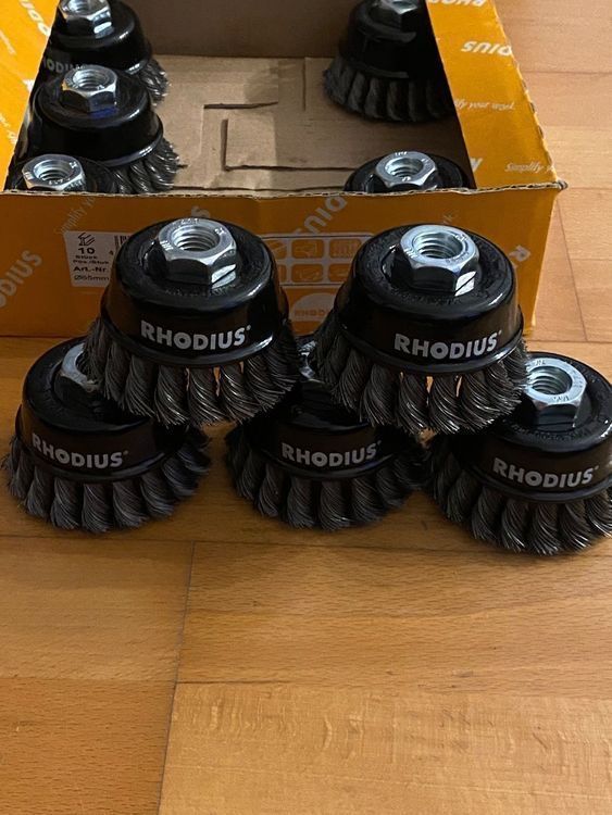Hilti Alle Werkzeuge: 5 St. Rhodius Topfbürsten. BO – Neu (gemäss Beschreibung) aus Altstätten SG von Gogggi