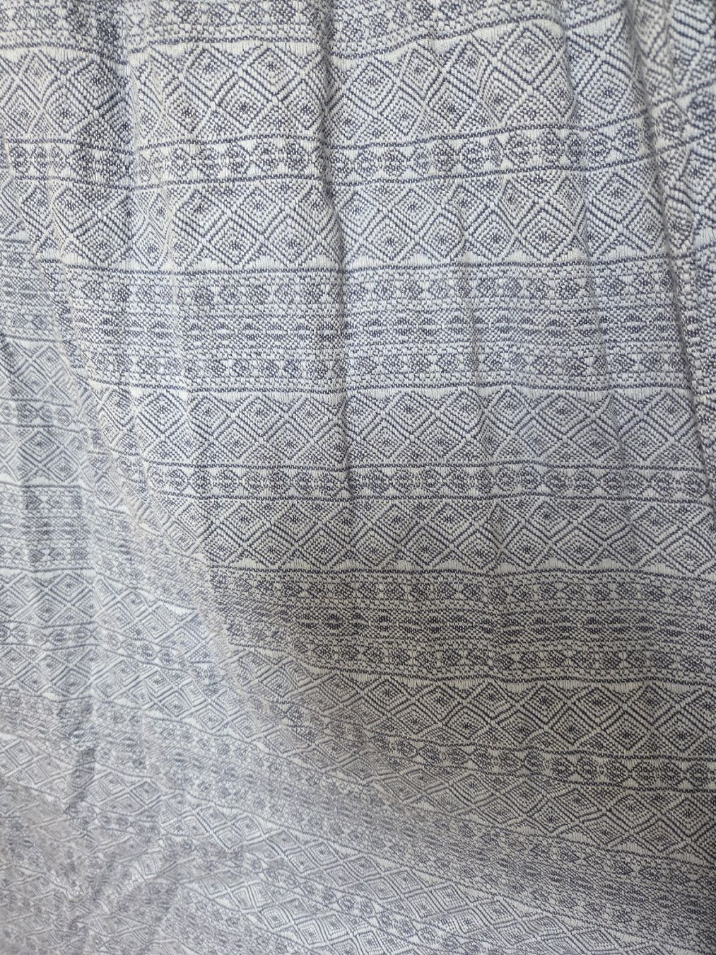 Porte-bébés ventraux & dorsaux: RingSling mit wunderschönem blaue Ornamentmuster – D'occasion à Derendingen par kar_kwm8