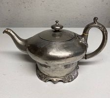 Antica teiera Inglese placcata argento