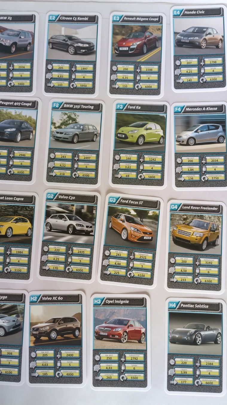 Giochi: Quartett - Autosalon ab Fr. 4.- / 32 Karten / Best Choice – Usato da Bellach venduto da JingleJerry 4