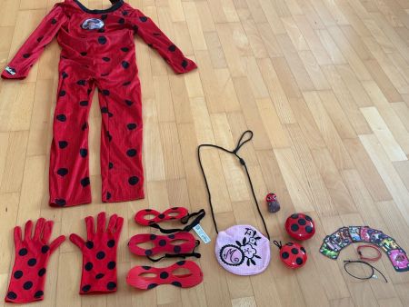 Miraculous Kostüm Set 21 Accessoiren