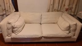 Divano Cotone Bianco