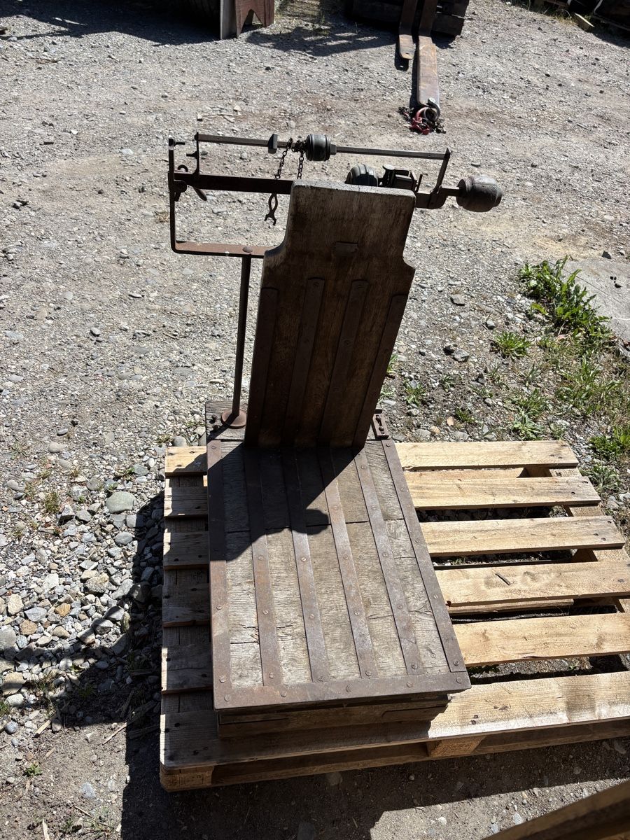 Bilance e pesi: Alte Waage aus Holz – Usato da Leutwil venduto da chr_9v9p 1