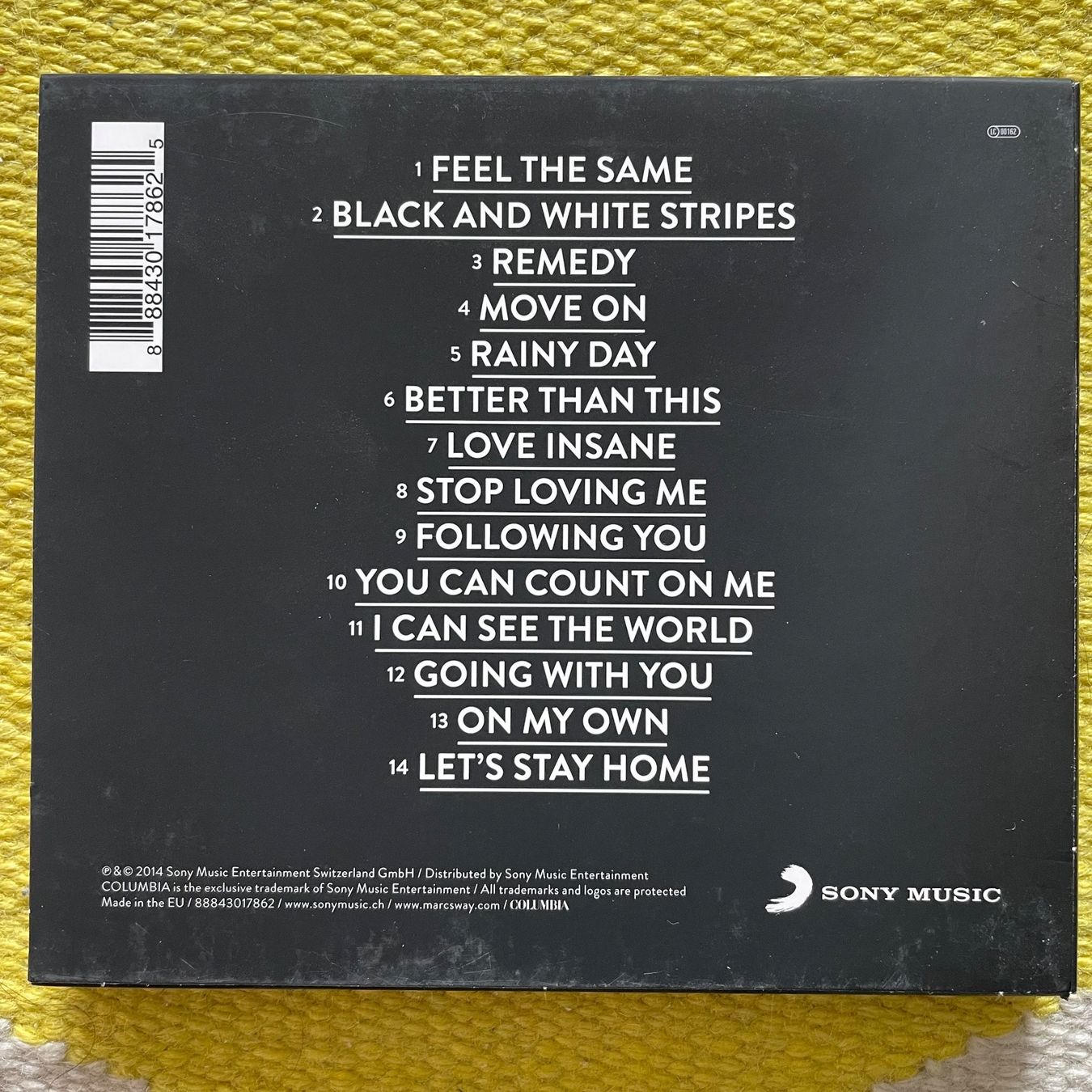 CD: MARC SWAY-MIT UNTERSCHRIFT BLACK&WHITE – Usato da Rorschacherberg venduto da CD-Roli 2