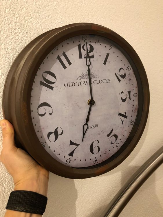 Wanduhr "OLD TOWN CLOCKS" Paris Kaufen auf Ricardo
