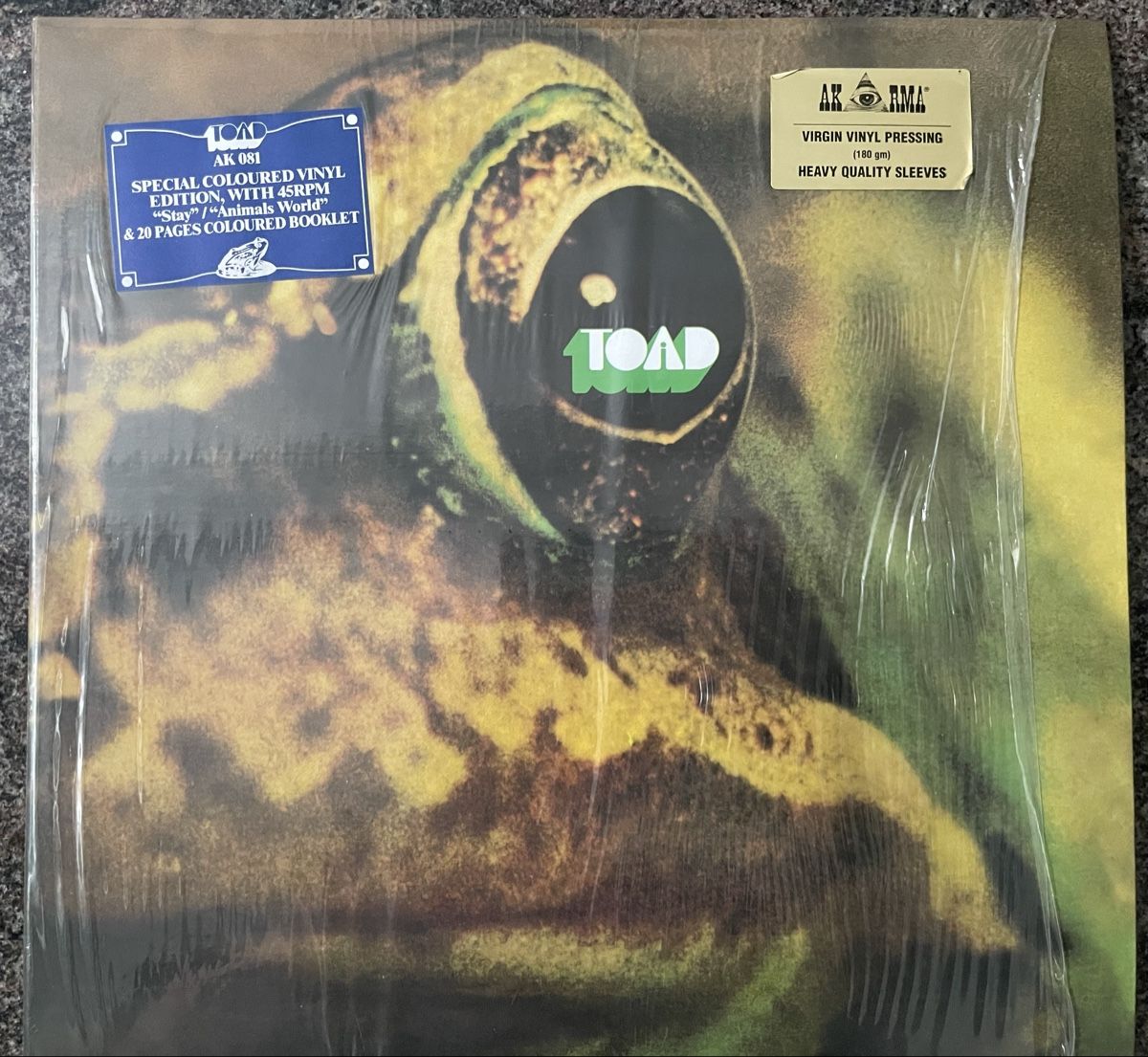 Schallplatten: TOAD - same - AKARMA Vinyl LP – Gebraucht aus Olten von Bluespapst