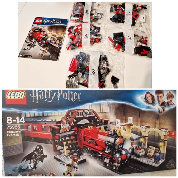 LEGO Harry Potter 75955 Le Poudlard Express, Jouet de Train Modélisme Pour  Enfants