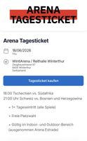 Arena Day Ticket für Schweiz vs Bosnien 18/06/2026