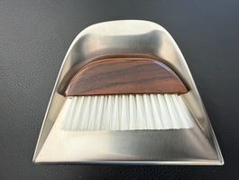 Tischkehrset / Tischwischer  Schaufel & Besen  Metall / Holz