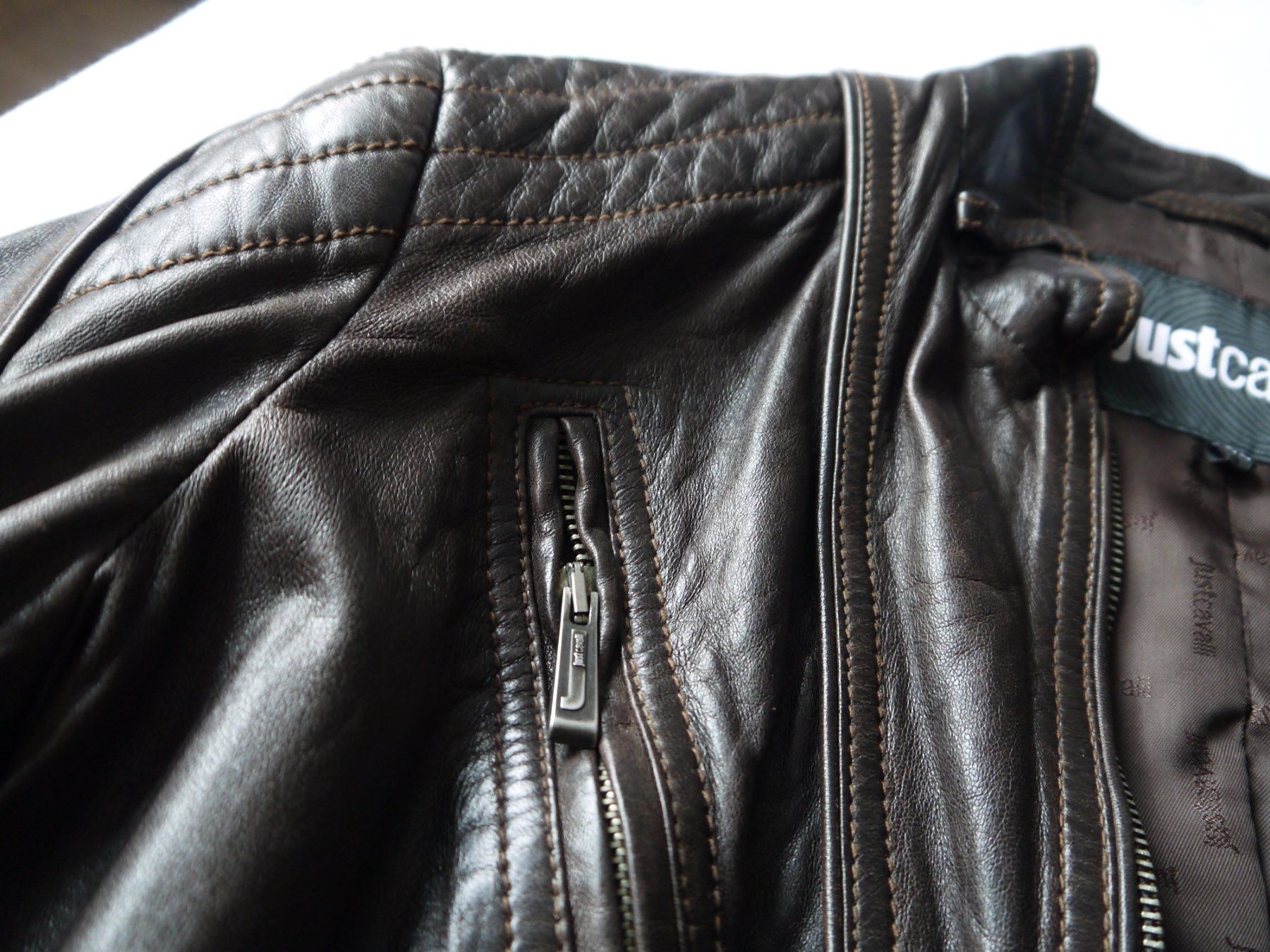 Giacche: Just Cavalli Leder Jacke IT44=DE36 – Usato da Hagendorn venduto da Blaf 4