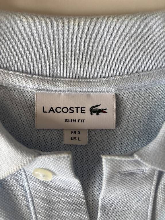 Lacoste Polo-Shirts: Poloshirt Lacoste - hellblau - Size L – Gebraucht aus Walchwil von AlonsoXXX 1