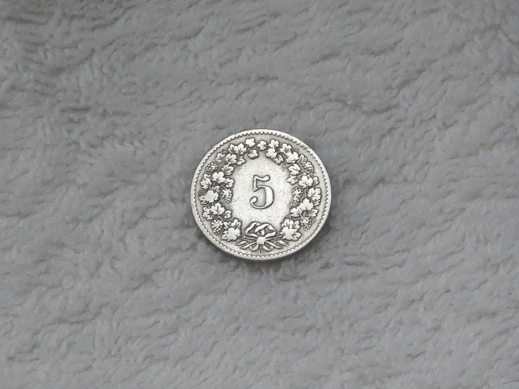 Tutti le monete: 5 centimes/rappen 1880 – Usato da Nyon venduto da Ilmi09 1