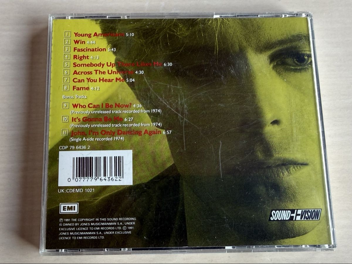 CDs: David Bowie Young Americans CD  – Gebraucht aus Oberried Brienz von Chyara 1