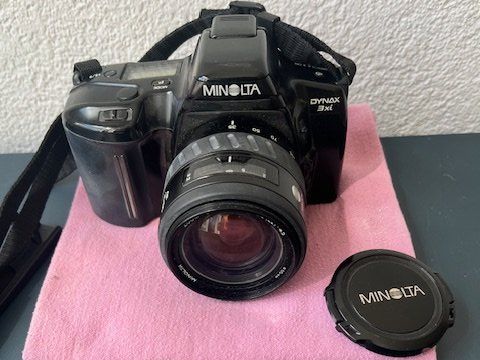Minolta Fotocamera: Minolta Dynax 3xi Spiegelreflexkamera mit Objektiv AF 35-... – Usato da Krauchthal venduto da Mador