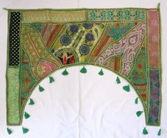 Indischer Wandbehang Türbogen Dekoration Patchwork