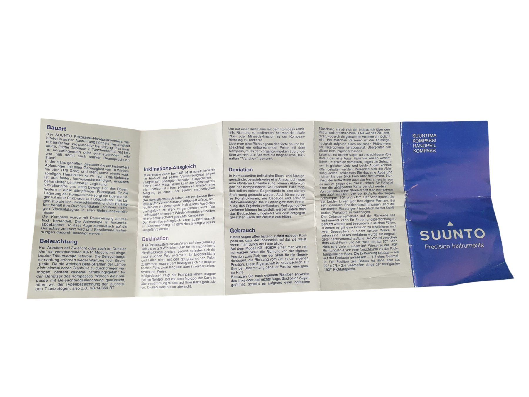 Suunto GPS & Strumenti di misurazione: SUUNTO Hand-Kompass – Nuovo (secondo la descrizione) da Wangen b. Olten venduto da Restwert_Wangen 8
