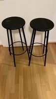 2 Barhocker schwarz