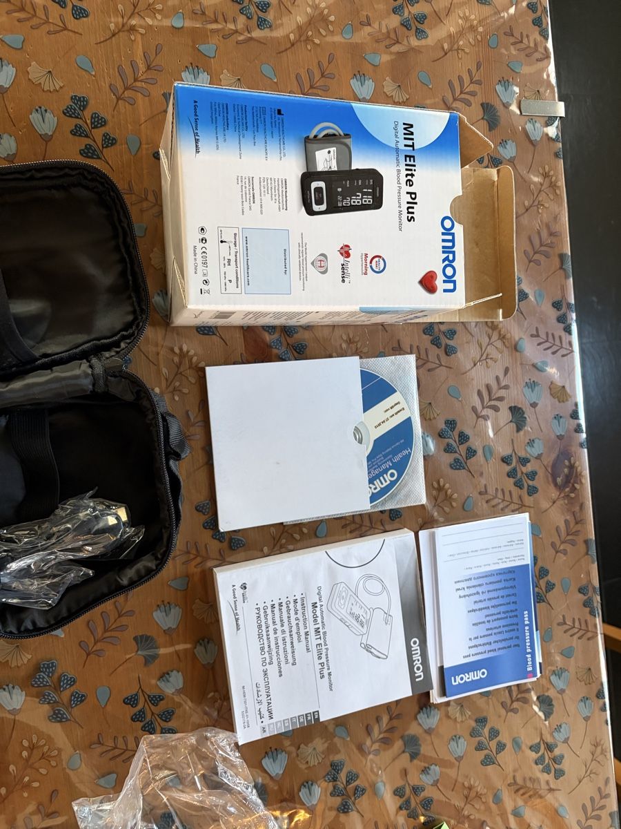 Omron Misurare: Omron MIT Elite Plus misuratore pressione – Usato da Giubiasco venduto da sc-77 4