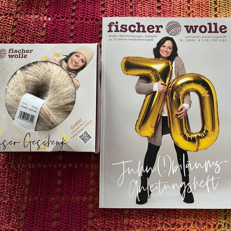 DIY Strickset Für Schals – Anfänger-Set Mit Garn, Nadeln & Anleitung, Perfekt Zum Stricken Lernen (Weiß)