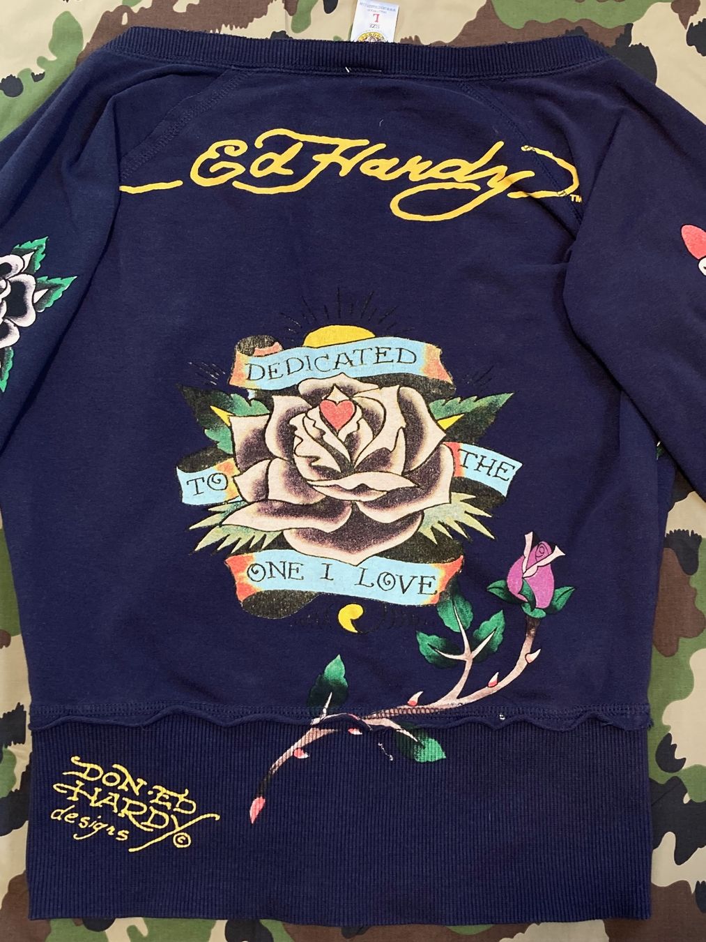 Ed Hardy Maglioni & Felpe: Vintage Y2K Ed Hardy pullover Sz L – Usato da Zürich venduto da le_souk 3