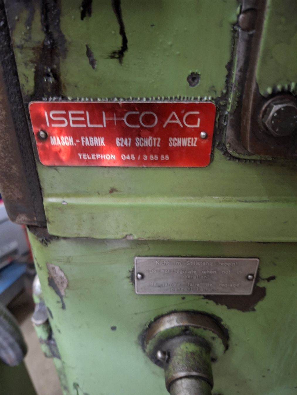 Iseli Smerigliatrici & Lucidatrici: Loroch Sägeschärfautomat JLM SW - Iseli – Usato da Grossdietwil venduto da hufi10 3