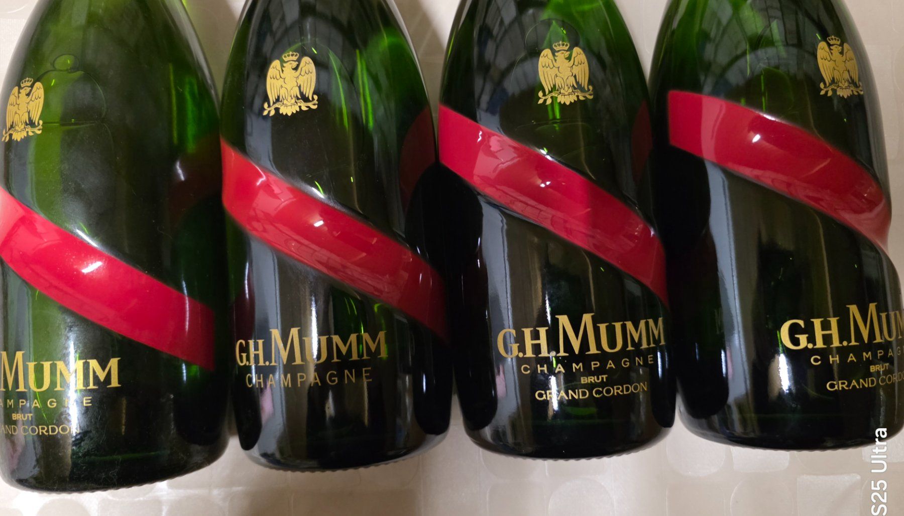 Vino: G.H MUMM CHAMPANGE BRUT 4 FLASCHE – Nuovo (secondo la descrizione) da Schönenwerd venduto da 1952kv 1