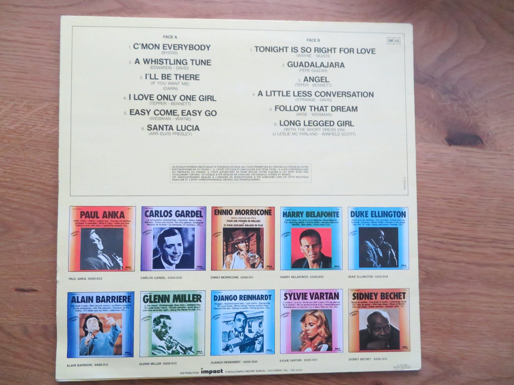 Dischi in vinile: ELVIS PRESLEY LE DISQUE D OR – Nuovo (secondo la descrizione) da Zürich venduto da max_cp5f 1