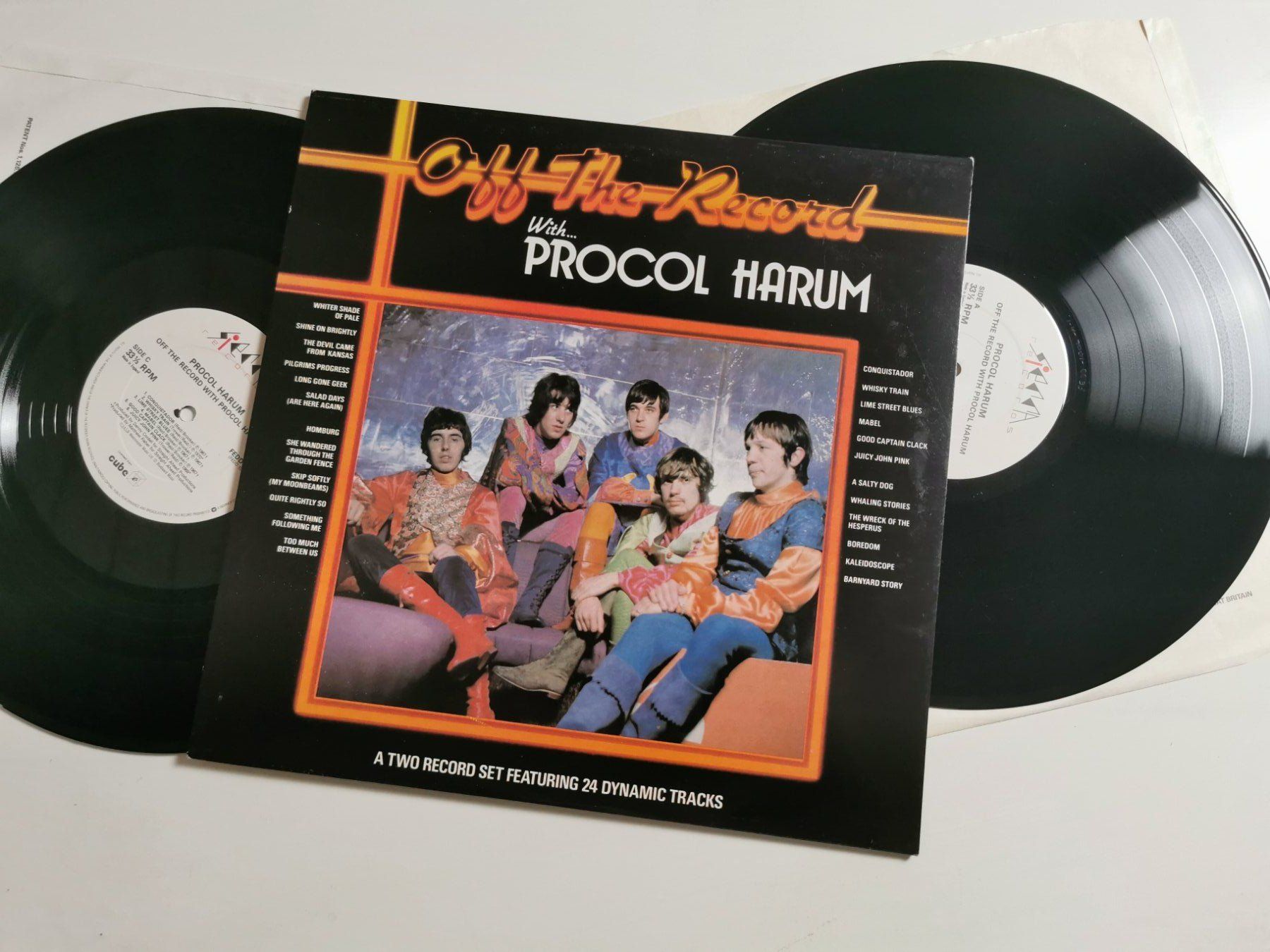 Dischi in vinile: Procol Harum - a Two Record Set Featuring 24 Dynamic Tracks – Usato da Grafenried venduto da Jukebox70
